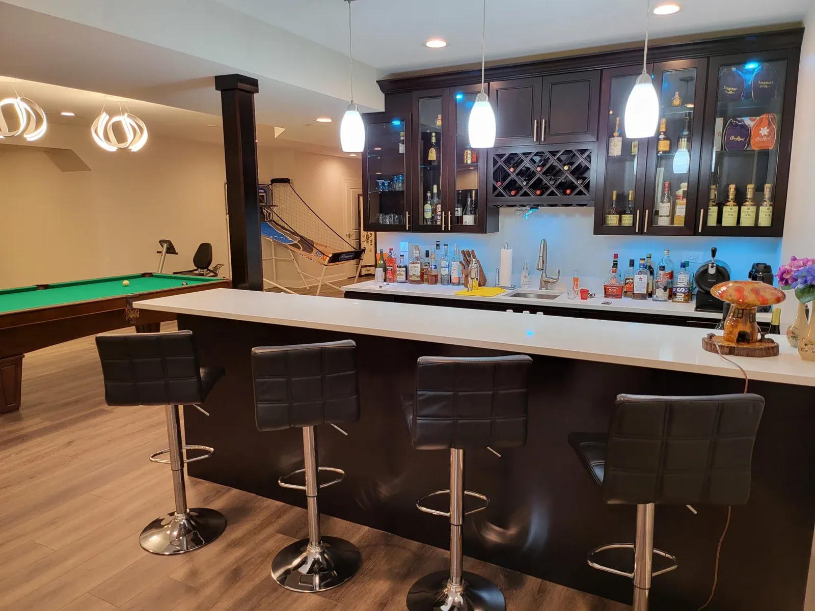 Aurora – Basement Design for a Family Entertainment Level